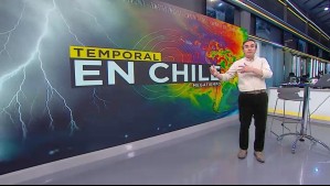 Alejandro Sepúlveda: Pronóstica que primer pulso del sistema frontal podría dejar más de 90 mm de lluvia en la capital