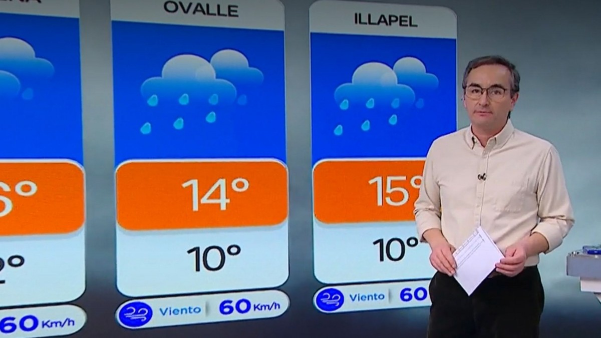 Estas son las zonas del norte chico que podrían recibir más precipitaciones este viernes