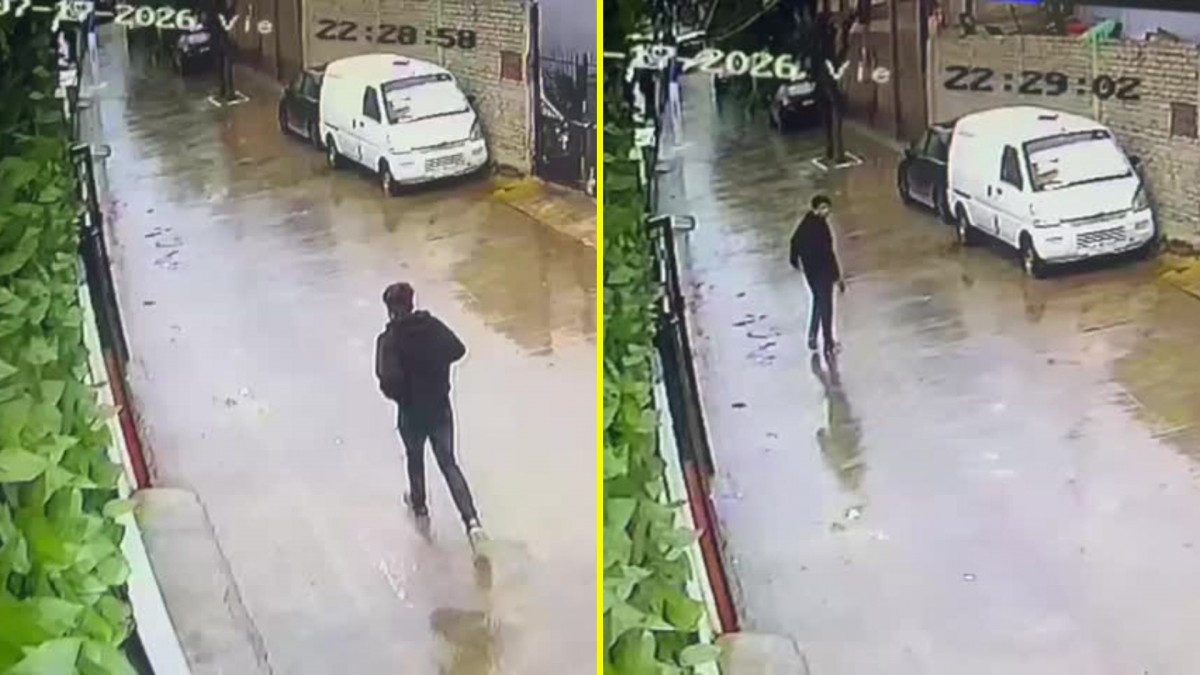Video muestra huida de hombre acusado de balear a dos carabineros en Lo Espejo: Tenía un arma en sus manos
