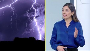 'Se viene la parte más intensa del sistema frontal': Meteoróloga de Mega advierte lluvias y tormentas eléctricas en zona central