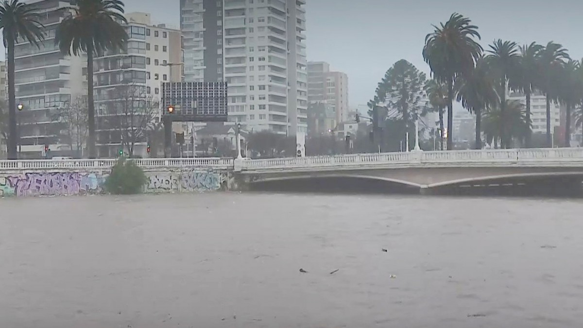 Alerta SAE en Viña del Mar: Senapred llama a evacuar la ribera del estero Marga Marga por riesgo de crecida