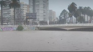 Alerta SAE en Viña del Mar: Senapred llama a evacuar la ribera del estero Marga Marga por riesgo de crecida