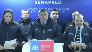 Senapred entrega nuevo balance del sistema frontal: cuatro fallecidos y más de 2.500 personas aisladas