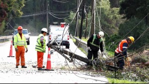 Cortes de luz por sistema frontal: Más de 403 mil clientes están sin suministro eléctrico
