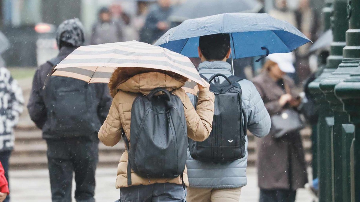 Lluvia en Santiago ya supera el rango normal: ¿Cuántos milímetros de agua han caído en la capital?