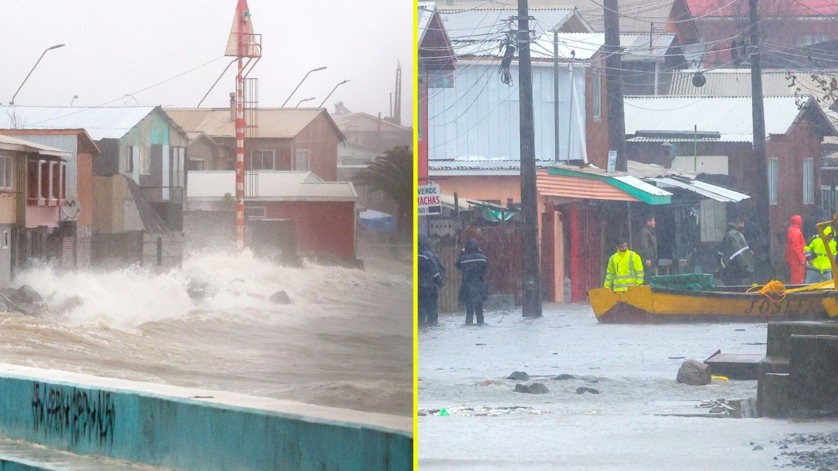 'Fue peor que un tsunami': El duro testimonio del alcalde de Penco tras fuertes marejadas que arrasaron la comuna