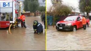 Preocupación en Curacaví: Vecinos temen que el agua ingrese a sus viviendas tras intensas lluvias
