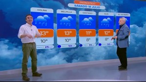 Alejandro Sepúlveda: Lluvias darán una tregua durante la tarde del sábado, pero el domingo llega otro sistema frontal