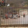 Un complejo operativo de rescate se desarrolló durante la tarde de este sábado en la comuna de Ovalle, región de Coquimbo, luego de que una familia quedara atrapada por la crecida del río Limarí, en el sector Los Peñones.