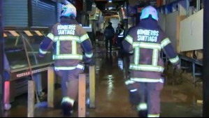 Incendio en Mercado Matadero: Rápida acción de guardia nocturno evita propagación a otros locales de Franklin