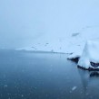 Este es el estado del Embalse El Yeso tras el sistema frontal. El fenómeno se da en medio de la sequía que sigue sufriendo el país y que tenía al embalse con cerca del 70% de su capacidad. Video: Gentileza de Comunicaciones de Aguas Andinas.
