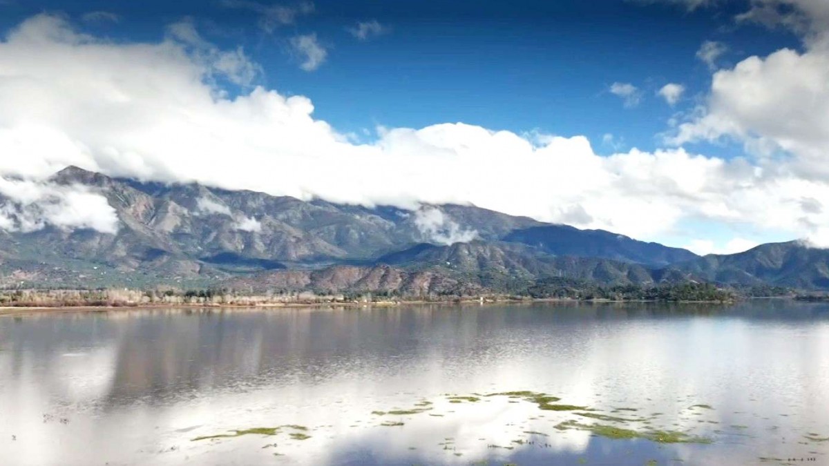 Laguna de Aculeo renace debido a las lluvias: Así luce tras paso del sistema frontal