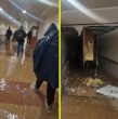 El intenso sistema frontal que afecta a gran parte del país también provocó graves daños en el Hospital de La Serena, donde el ingreso de agua y el desprendimiento de parte del techo complicaron el funcionamiento del recinto asistencial.