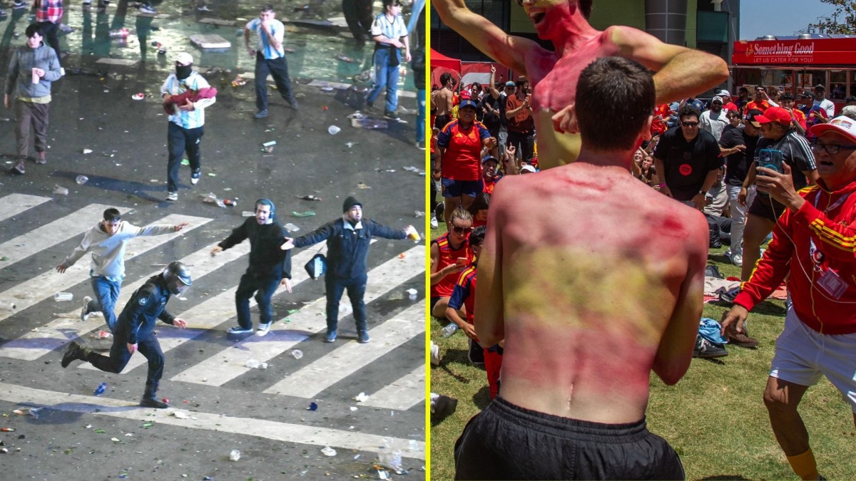 Violentos incidentes tras la final del Mundial: Al menos dos muertos en Argentina y 80 heridos en España
