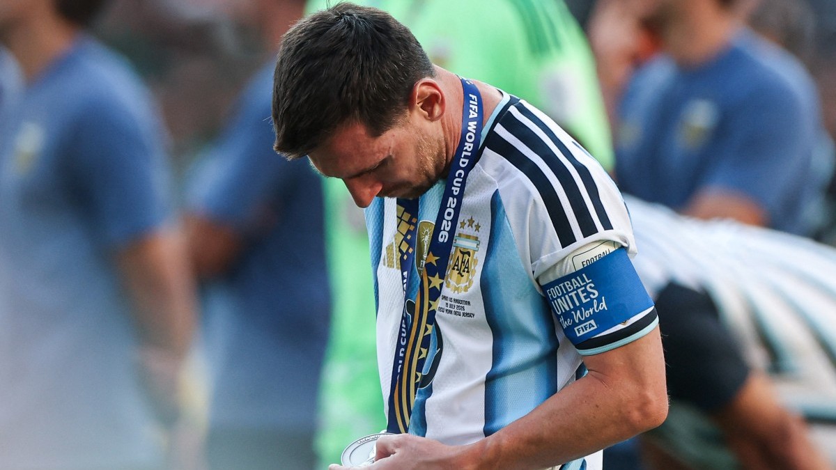 Messi habla tras derrota en final del Mundial Messi habla tras derrota en final del Mundial
