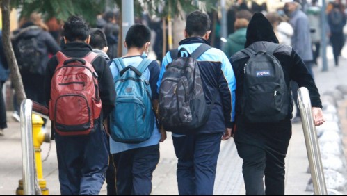 Suspenden clases en una comuna de la región de Valparaíso por sistema frontal