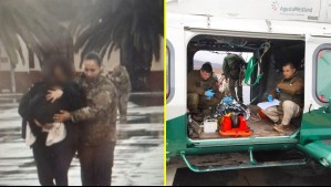 Bebé de 25 días quedó atrapado en el techo de su casa: Así fueron dos complejos rescates por el temporal en La Serena