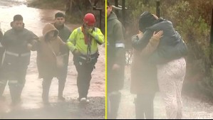 Se había resistido a evacuar: Habitante de La Puntilla terminó siendo rescatada tras desborde de río en Illapel