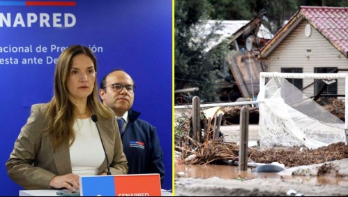 Balance de Senapred.