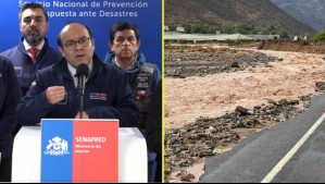 Nuevo balance del Gobierno por sistema frontal: Más de 6 mil personas permanecen aisladas