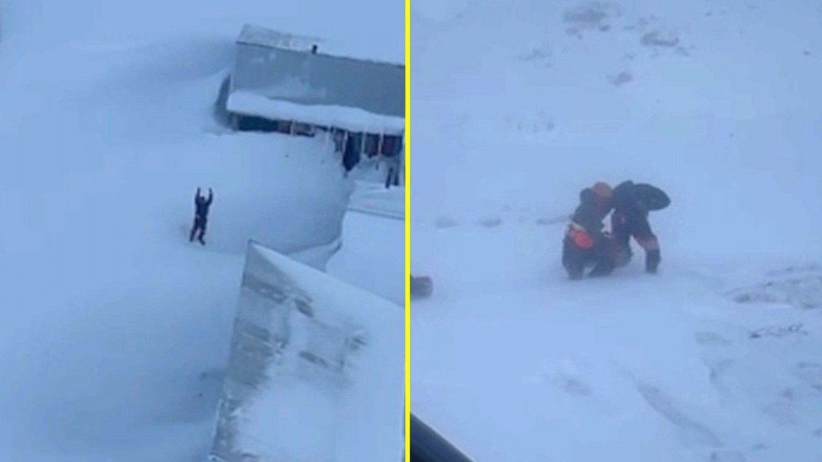 Video muestra arriesgado rescate de jóvenes desaparecidos en Cajón del Maipo