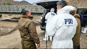 Investigan hallazgo de un cuerpo en el río Copiapó: Víctima sería un trabajador que habría sido arrastrado por el caudal