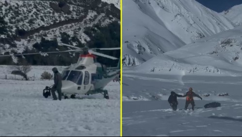 Revelan el millonario costo que habría tenido el rescate en el Cajón del Maipo: 'Todo esto por una imprudencia'