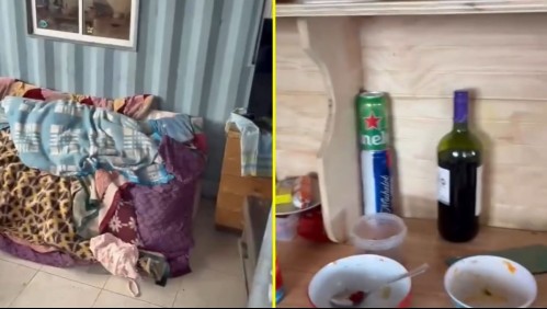 Botellas de alcohol, fideos y una camioneta bajo la nieve: Así quedó el refugio tras el rescate en el Cajón del Maipo