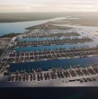 Singapur avanza en la construcción del puerto de Tuas, un megaproyecto marítimo que busca convertirse en el puerto automatizado más grande del mundo cuando finalicen sus obras, previstas para el año 2040.