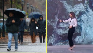 'Hay una pausa': Meteoróloga de Megatiempo anuncia cómo seguirán las lluvias en la Región Metropolitana