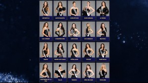 Miss Universo Chile: Estas son las 20 candidatas que buscan llegar a la gran final