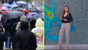 'Pulsos importantes de precipitación': Meteoróloga de Megatiempo detalla sector donde caerán hasta 50 mm de lluvias