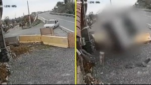 'La curva de la muerte': Vecinos denuncian más de 100 accidentes en cinco años en el límite de Puente Alto y San José de Maipo