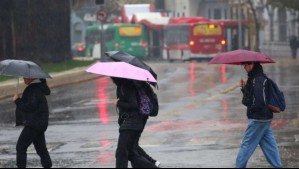Santiago vive su julio más lluvioso en 25 años: Han caído más de 140 milímetros de agua