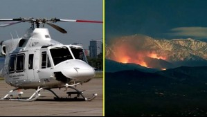 Siete personas mueren en accidente de helicóptero en medio de combate a incendios forestales en Argentina