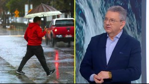 Hasta 180 mm de lluvia: Jaime Leyton detalla el avance de dos sistemas frontales a la zona centro-sur