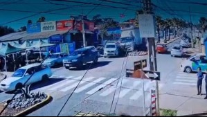 Registro de cámara de seguridad muestra el momento en que camión causó el choque fuera de feria de Cartagena