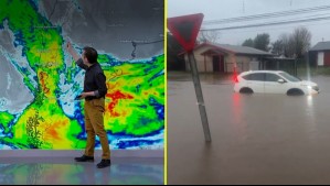 Nuevo sistema frontal en la zona sur provoca intensas lluvias y suspensión de clases en cuatro regiones