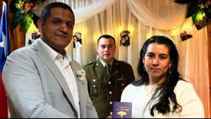 Carabinero ofició matrimonio en Cerro Sombrero tras tres años sin bodas en la localidad: ¿Por qué pudo hacerlo?