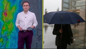 Lluvia en Santiago: Alejandro Sepúlveda adelanta la hora en que comenzará a llover en la Región Metropolitana