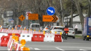 Intervención en avenida Andrés Bello: Por lo menos un año va a durar la construcción de línea eléctrica subterránea