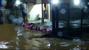 Alerta Roja por desborde de río en Arauco: Viviendas resultan inundadas tras intensas lluvias