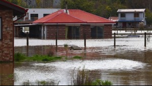Senapred declara alerta roja para Concepción por desborde de río