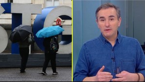 'Santiago tiene dos patitas': Alejandro Sepúlveda detalla cómo evolucionarán las lluvias en la Región Metropolitana