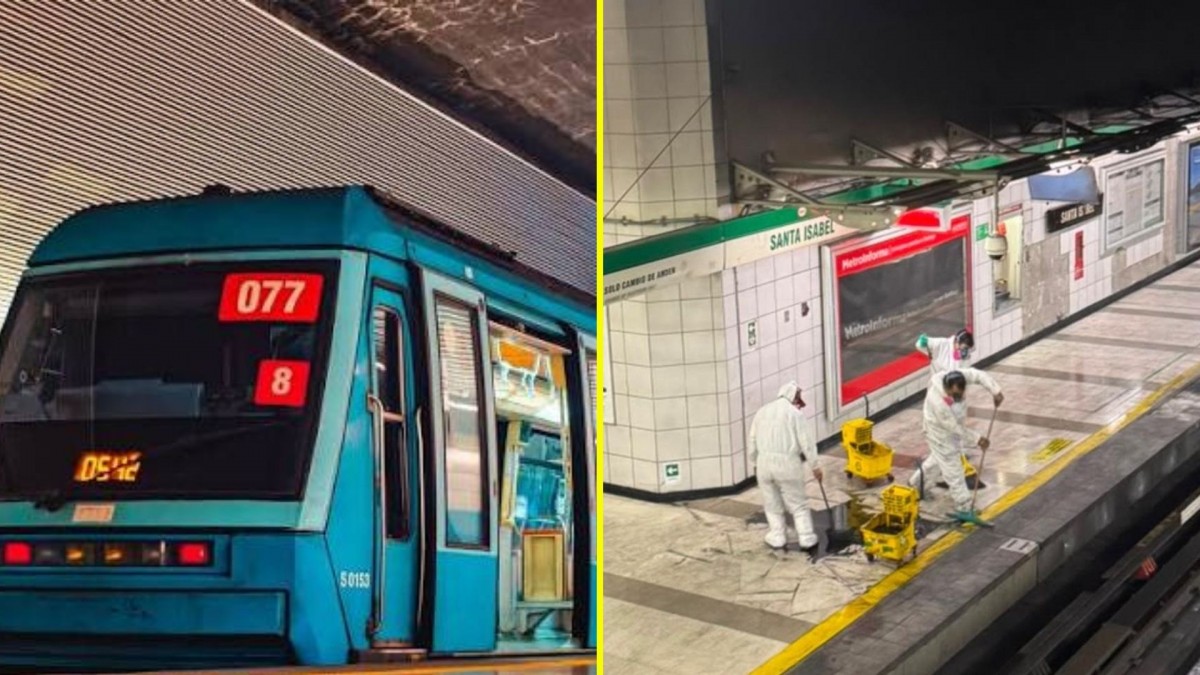 Tras siete días cerrada: estación Santa Isabel volverá a operar este martes