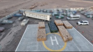 Carabineros incauta más de 722 mil cajetillas de cigarrillos de contrabando en Ruta 5 Norte