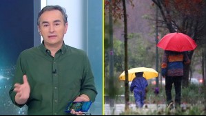 Tras una breve tregua, vuelven las lluvias a Santiago: También alertan por heladas