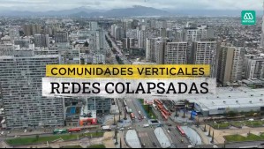 Edificios inundados con aguas servidas y sin agua potable: la crisis de las 'comunidades verticales' en Estación Central
