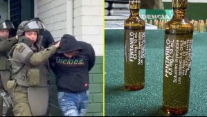 Operativo en el 'Barrio Chino' de Lo Espejo: Detienen a siete sujetos con fentanilo, armas y un chaleco antibalas