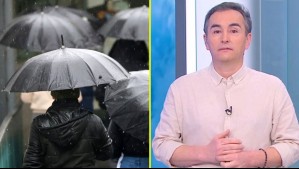 ¿Lloverá otro día de la semana?: Alejandro Sepúlveda explica cómo serán las precipitaciones de este jueves en Santiago